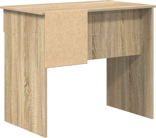 Γραφείο από Μασίφ Ξύλο Δρυός Sonoma 90x49.5x75εκ.