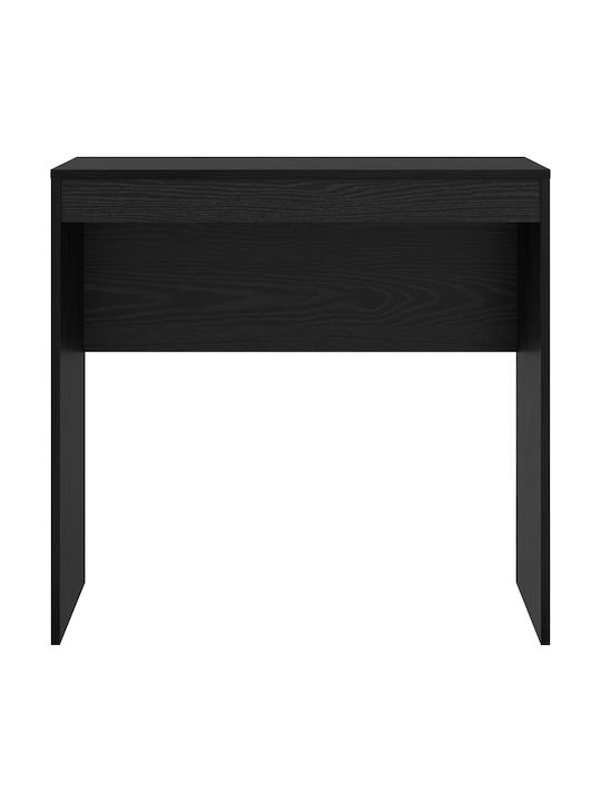 Desk Wooden Black Oak 80x40x76cm