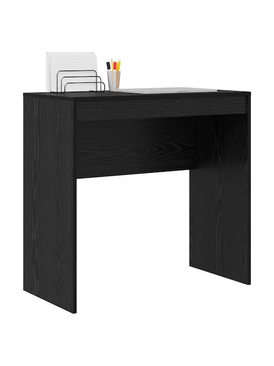 Desk Wooden Black Oak 80x40x76cm