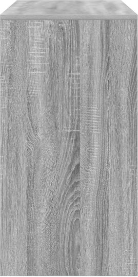 Γραφείο Υπολογιστή Ξύλινο Γκρι Sonoma 100x40x76εκ.