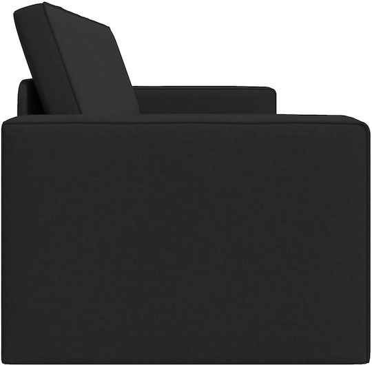 Ecksofa Schlafsofa Schwarz 245x150x60,5 cm