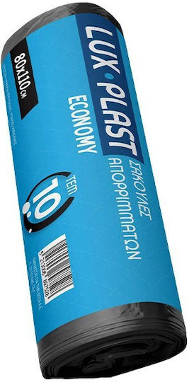 Trash Bags 80x110cm 10pcs Black