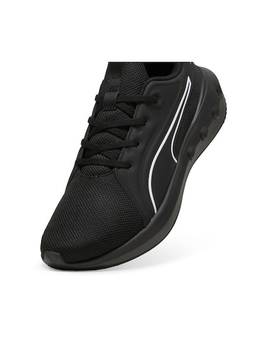 Softride Carson Sport Shoes Running Black - White