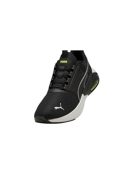 X-cell Nova Fs Sport Shoes Running Black Yellow