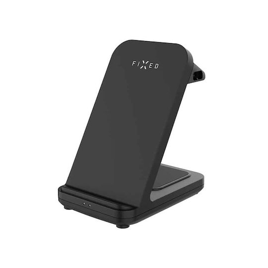 Fixed Ασύρματος Φορτιστής (Qi Pad) με Θύρα USB-C 20W Μαύρος