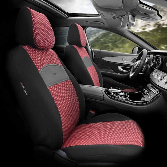 Auto Gs Car Cover Set 11pcs Leatherette Black