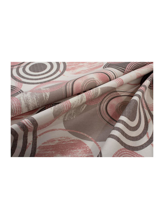 Dimcol Ράνερ Αλέκιαστο Circles 469 Coral 40x180εκ.