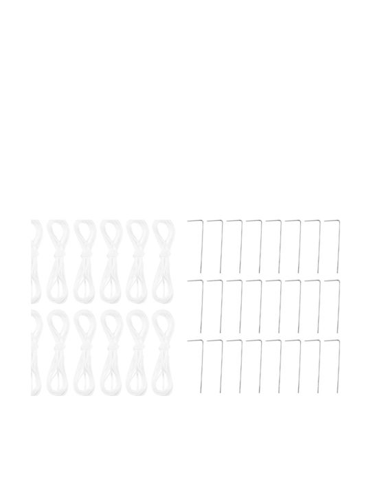 vidaXL Gazebo Garten Weiß 8x4m