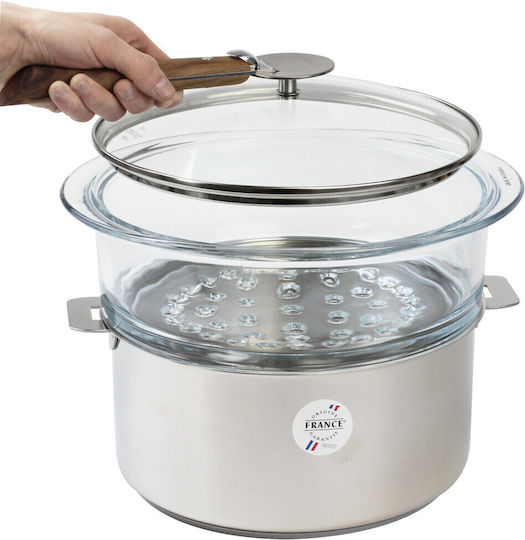 Cristel Steamer Basket made of Glass for Pot 24εκ.
