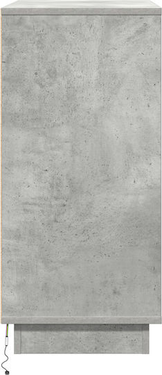 Συρταριέρα Креватокамарас Дървена Concrete Grey 71x34.5x75бр