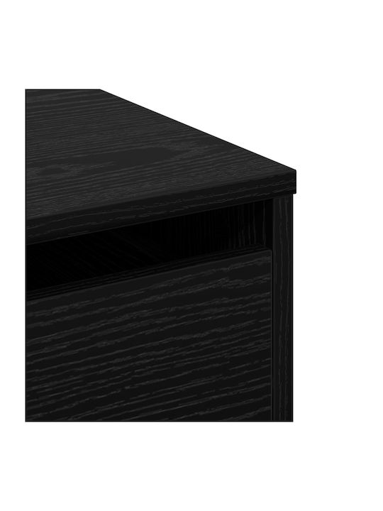 Συρταριέρα Креватокамарас Дървена с 3 чекмеджета Black Oak 60x41x58бр