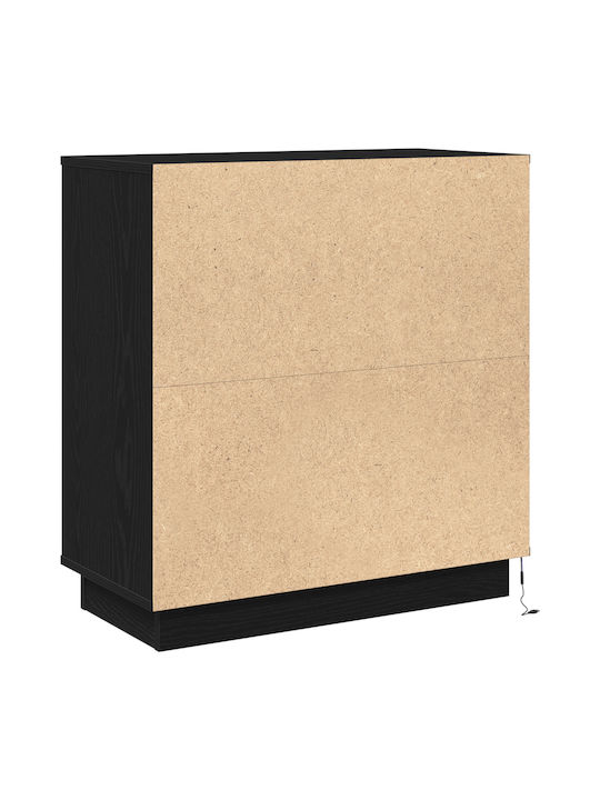 Συρταριέρα Креватокамарас Дървена Black Oak 71x34.5x75бр