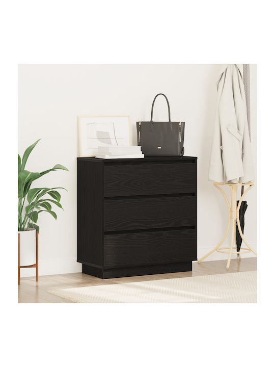 Συρταριέρα Креватокамарас Дървена Black Oak 71x34.5x75бр