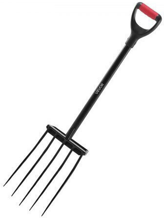 Vevor Vevor Garden Pitchfork with Handle 5 Teeth