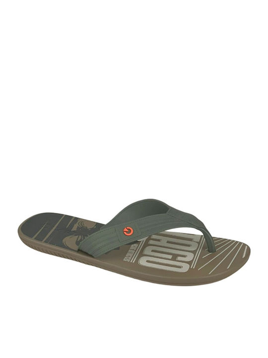 Dakar Men's Flip Flops Brown