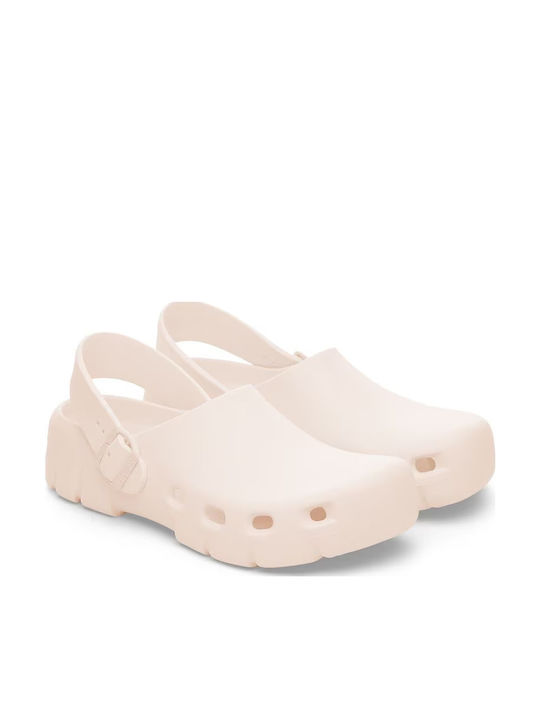 Birkenstock Birki Flow Дамски Анатомични Сандали Розови