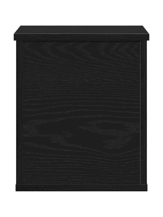 vidaXL Trunchi decorativ Lemn Negru 30x35x35buc