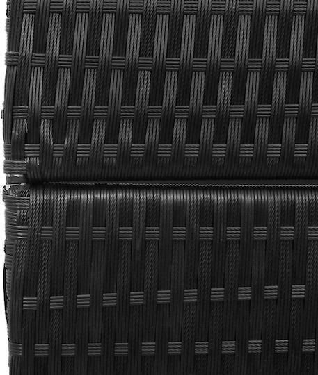 vidaXL Dekorativer Raumteiler aus Leinwand 146x180cm