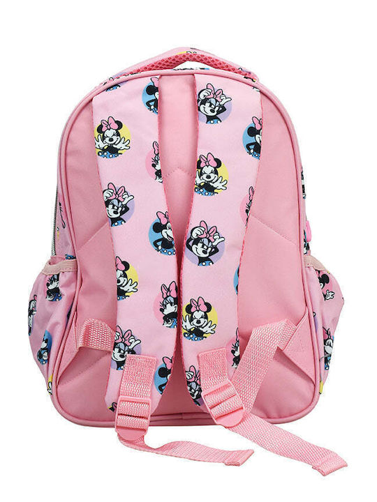 Gim Minnie Schulranzen Rucksack Kindergarten Rosa mit Flaschenhalter 12Liter