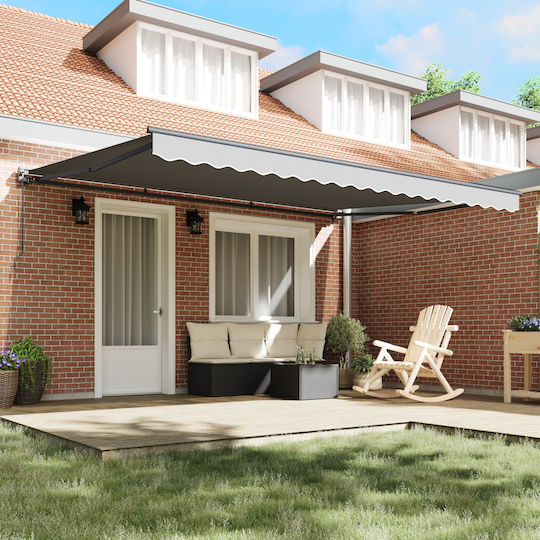 vidaXL Awning fabric Gray