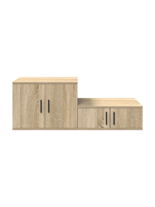 Cabinet Storage Wooden L127xW41xH40cm