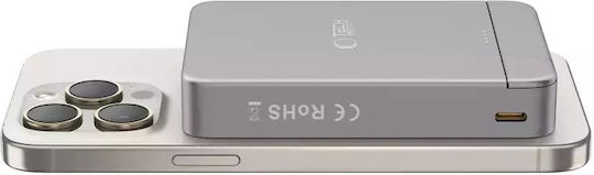 Tech-Protect PB15 MagSafe Power Bank 10000mAh 15W με Θύρα USB-C Γκρι
