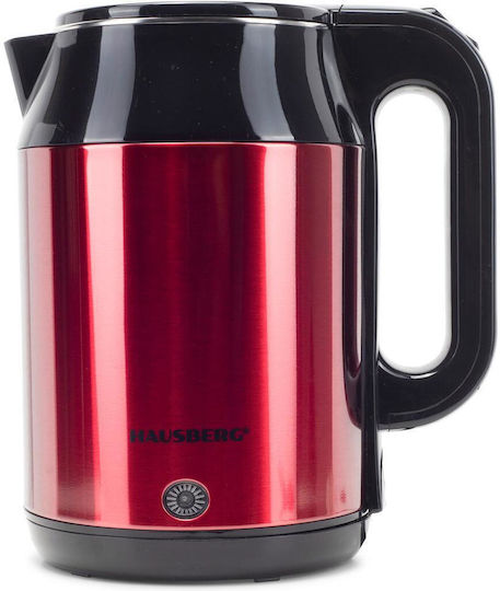 Hausberg Βραστήρας 2.2lt 1800W Κόκκινος