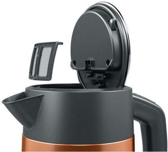 Bosch Βραστήρας 1.7lt 2400W Χρυσός