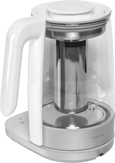 Zwilling J.A. Henckels Enfinigy Електрически Кана 1.7л 1850W Бял