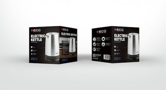 ECG Fierbător 1.7lt 2200W Argintiu