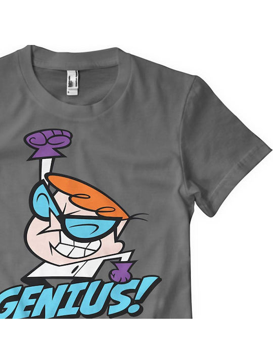 Dexter Genius T-shirt Dark Grey Ανδρικό Wb-1-dl003-h84-az