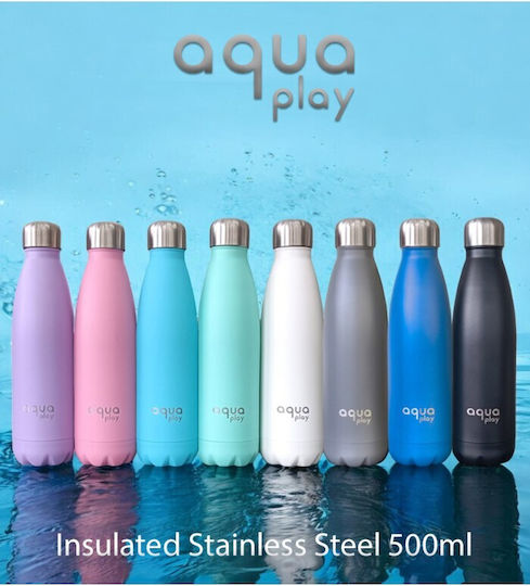 Aquaplay Μπουκάλι Θερμός Ανοξείδωτο 500ml Μπλε