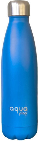 Aquaplay Μπουκάλι Θερμός Ανοξείδωτο 500ml Μπλε
