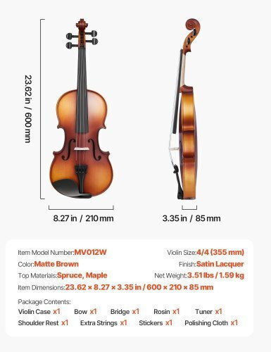 Vevor Violin 4/4