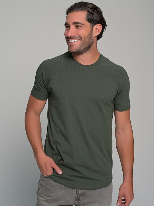 Passagi Polo Short Sleeve Blouse in Cypress Green