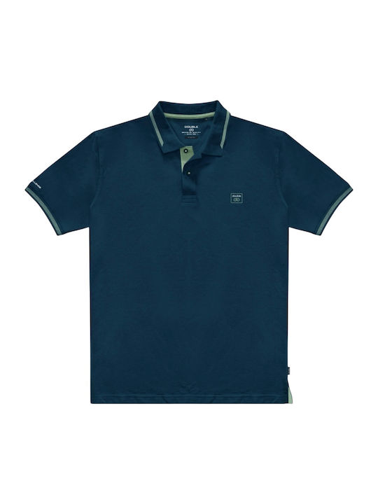 Polo T-shirt Petrol Blue