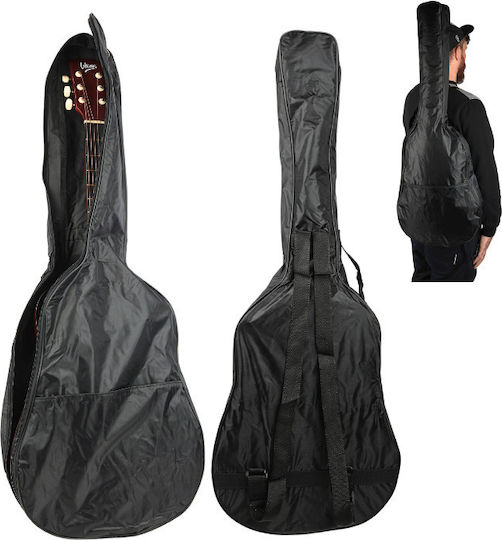 NN Waterproof Acoustic Guitar Suitcase 3/4 Black