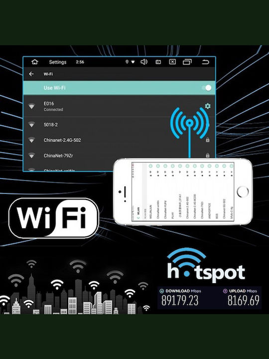 Автомобилно Радио (1 DIN) (Bluetooth/USB)