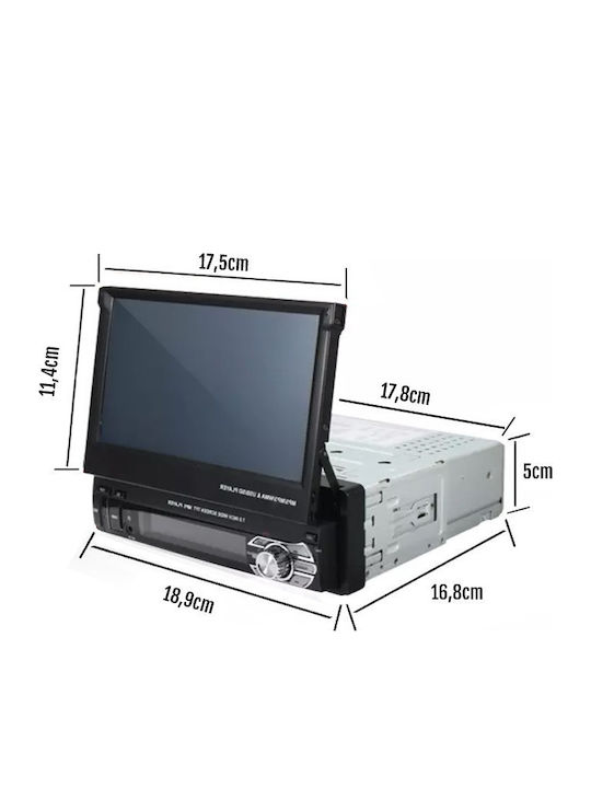 Автомобилно Радио (1 DIN) (Bluetooth/USB)