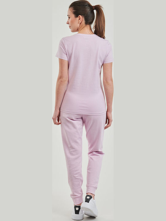 Better Women's Athletic Blouse Short Sleeve Lilacc