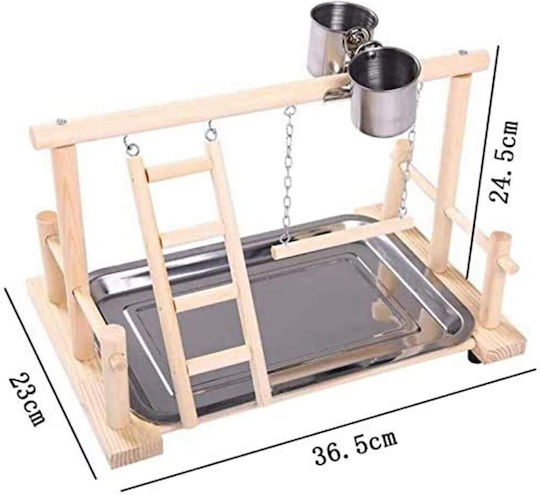 Wooden Parrot Cages Stand