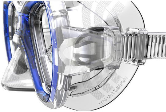 Seac Giglio Diving Mask Silicone with Snorkel Transparent