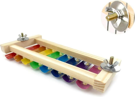 Epigasos Game Hens Parrots Xylophone 13x12x8cm
