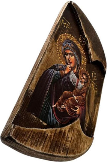 Taufgeschenk mit Kirchlichem Bild aus Holz 1cm