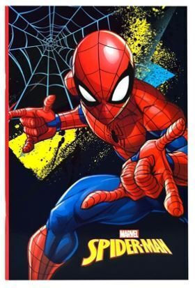 Gim Τετράδιο Ριγέ Β5 Spiderman Πολύχρωμο