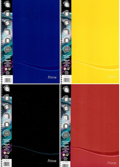 Pelikan Spiral Heft Geregelt A4 3 Themen Prime 1Stück (Μiverse Farben)