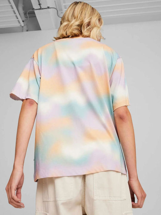 PUMA T-Shirt Peach Fizz