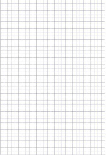 Typotrust Heft Mathe (Quadratische Box) B5 50 Blätter Special Classic Blau 1Stück