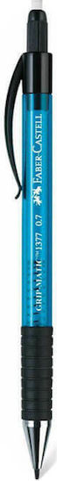 Faber-Castell Gripmatic Μηχανικό Μολύβι 0.7mm με Γόμα 1τμχ Μπλε