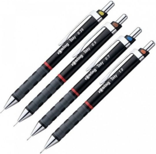 Rotring Tikky Mechanical Pencil for Drawing Plastic 1pcs Burgundy